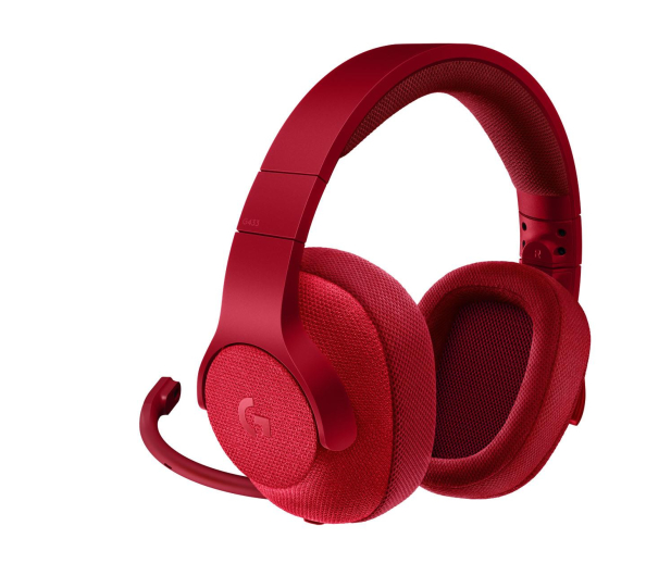 Logitech G433 Czerwone - 368360 - zdjęcie 2